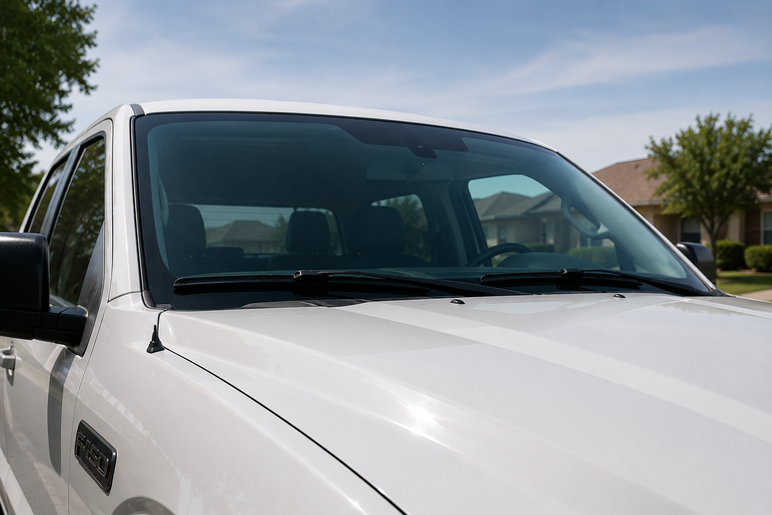 Windshield replacement work 1
