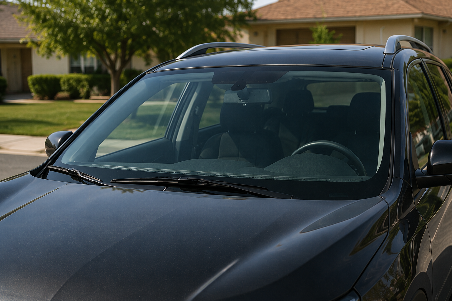 Windshield replacement work 2